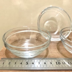ガラスボウル（3つセット）お取引中の画像
