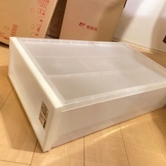 【本日25日引取り】無印良品製の衣装ケース×3の画像