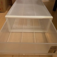 【本日25日引取り】無印良品製の衣装ケース×3の画像