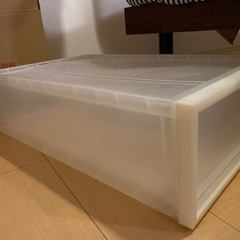 【本日25日引取り】無印良品製の衣装ケース×3の画像