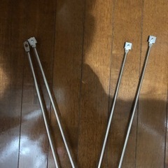 無印良品 ステンレスユニットシェルフ ステンレスクロスバー 2本の画像