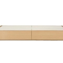 無印良品収納ダブルベットの画像