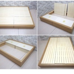 無印良品収納ダブルベットの画像