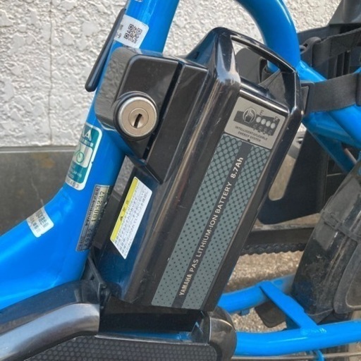 電動アシスト自転車　前後チャイルドシート