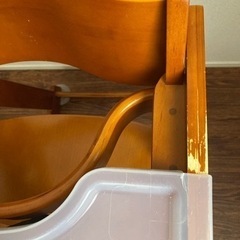 【商談中】値下げしました！KATOJI プレミアムベビーチェア　ブラウンの画像