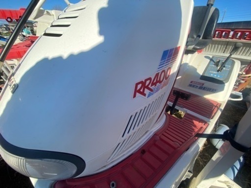 ヤンマー 田植機 RR400四条エンジンかからないのでジャンクとして部品取り
