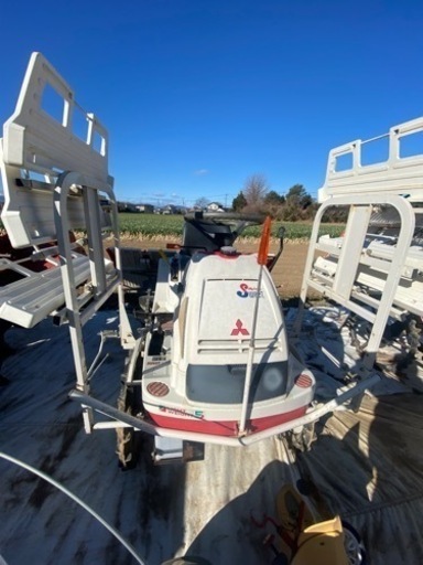 三菱 田植機 五条エンジンかからない為ジャンクとして部品取り用