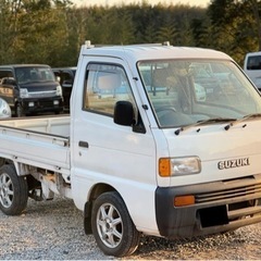 ‼️スズキ軽トラ‼️7万キロ‼️2年車検付‼️4速‼️