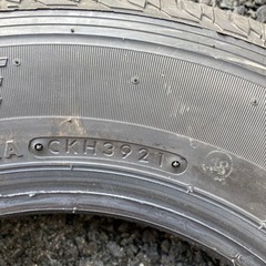 新車取り外し軽トラ軽バン用タイヤ4本セットの画像