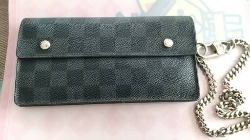 ルイヴィトン 長財布 ダミエグラフィット N60023