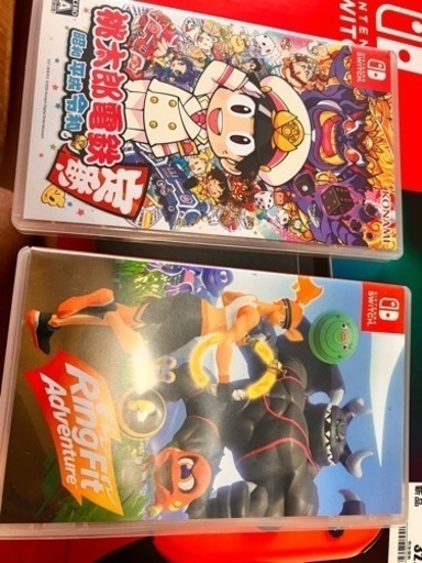 SWITCH他カセット、リングコン付