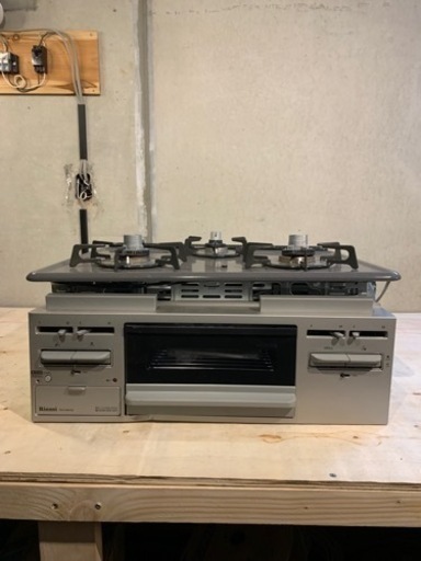 リンナイ　3口ビルトインコンロ　【新古品】幅60センチ