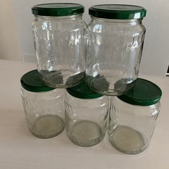 ガラス容器5セット