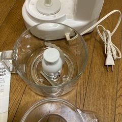 ほとんど未使用フードプロセッサー　値段交渉致します