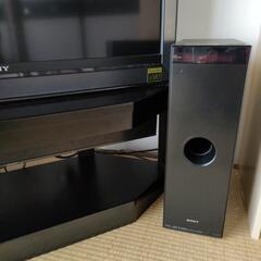 SONY液晶デジタルテレビとSONYステレオセットの画像