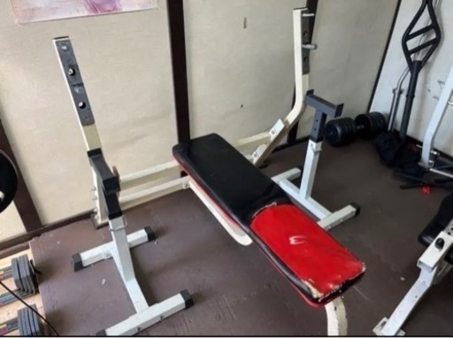 この値段で迷ってる？即決でしょ！ベンチプレス台&セーフティ【早いもの勝ち】