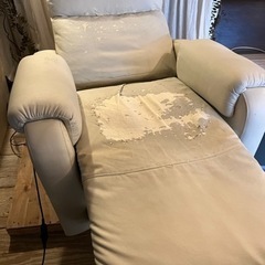 電動リクライニングソファの画像