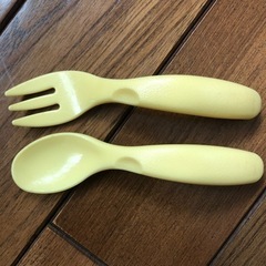 食事トレーニング用スプーンフォーク　中古