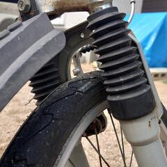 ※現状渡し 折りたたみ自転車（前後サスペンション付き）の画像