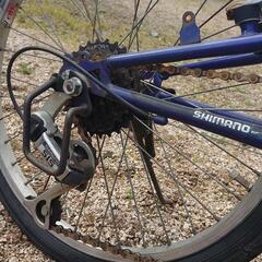 ※現状渡し 折りたたみ自転車（前後サスペンション付き）の画像
