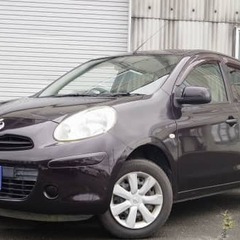 日産 マーチ １２Ｓ　Ｖパッケージ  ◎可愛いパープル◎