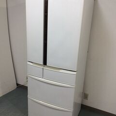 （3/19受渡済）YJT6338【Panasonic/パナソニック 6ドア冷蔵庫】美品 2016年製 NR-FVF461-W 家電 キッチン 冷蔵冷凍庫 フレンチドア 自動製氷 455L