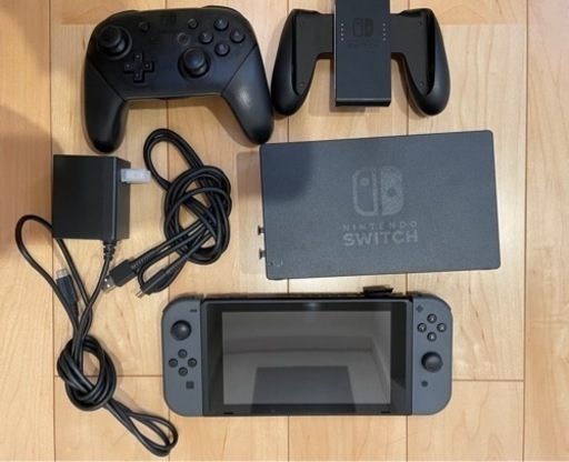 任天堂 Nintendo Switch 本体　ブラック　難あり