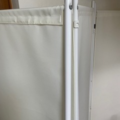 【お譲り先決定】目隠し　ついたて　アイボリーの画像
