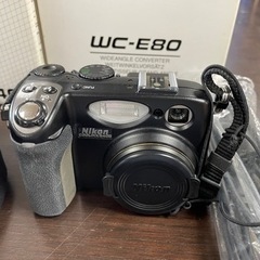 【決まりました】Nikonのカメラとデカいレンズ（ワイドコンバータ）