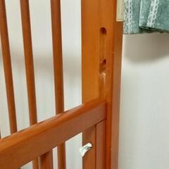【決まりました】ベビーベッド（一部破損あり）の画像