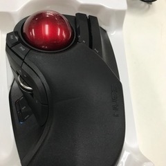 取引場所　南観音　ロ2302-852 ELECOM 8ボタン搭載　大玉トラックボールマウス　説明書なし　有線1.5m 動作確認済みの画像