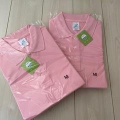 無料レディース半袖ポロシャツ×2枚