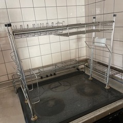 手前がすっきり伸長式シンク上水切り 1段の画像
