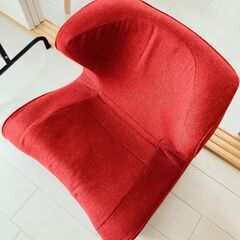  値段交渉OK/Style Dr.CHAIR 腰痛防止　椅子　【ボディメイクシート・赤】