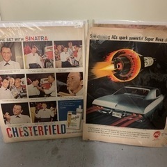 アメリカ　新聞広告　1940〜60年代　21枚の画像