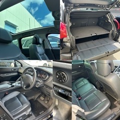 車検長い R6/9 9.2万km プジョー 3008 グリフ 黒 SUV 1600cc ターボ ガラスルーフ タイミングチェーン ETC フルセグ HDDナビ　バックカメラ 純正18AW 革シート HIDライトの画像