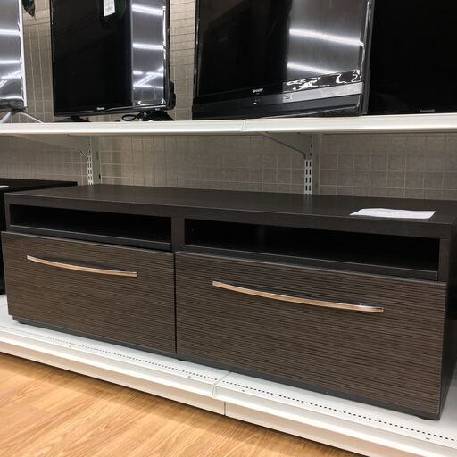 ★ジモティ割あり★ IKEA TV台 ダークブラウン H39×W120×D60 クリーニング済み KJ1539