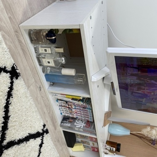【値下げ】ニトリ　カラーボックス　白　テレビ台