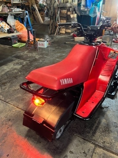 中古ヤマハ　スノースクート80ccスノーモービル　北海道
