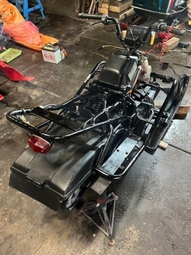 中古ヤマハ　スノースクート80ccスノーモービル　北海道