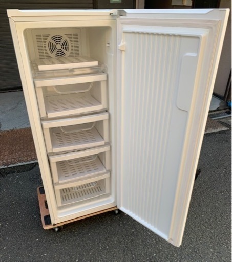 【動確済み】Haier 電気冷凍庫 JF-NUF136E 136L 冷凍ストッカー フリーザー 業務用 店舗用品 厨房機器 ホームフリーザー 縦型 冷凍庫 大阪