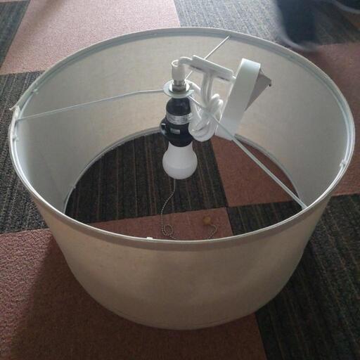 ニトリ　ドラムランプシェード