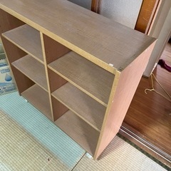 棚　キャスター付き　本棚　小物置き場　オフィスの画像
