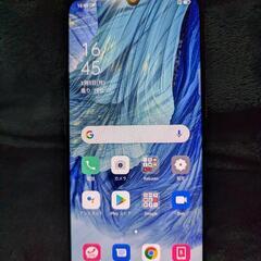 【美品今ならおまけ付き！】OPPO　A73　SIMフリー デュアルSiM eSiMSIMフリー OPPO ブルー の画像