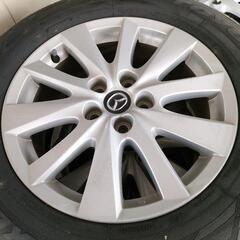 CX-5 KE 純正ホイール4本セット　17インチ　225/65r17の画像