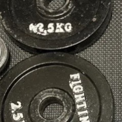 【終了】ベンチプレス　バーベル　ダンベルセット　50kgの画像