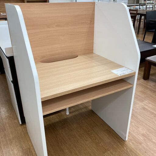 ★ジモティ割あり★  デスク ブラウン H120×W80×D60 クリーニング済み KJ1543
