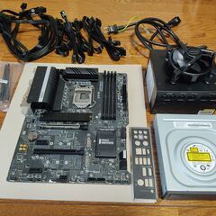 マザーボード(ジャンク品)  電源ユニット  DVDドライブ  ...