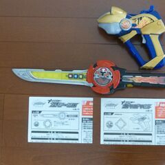 ニンニンジャー　ジュウオウジャー　キュウレンジャー　忍者一番刀　ガマガマ銃　キューザウェポンの画像