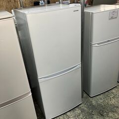 IRIS OHYAMA 2ドア冷凍冷蔵庫 142L IRSD-14A-W 2020年製○BA01G078